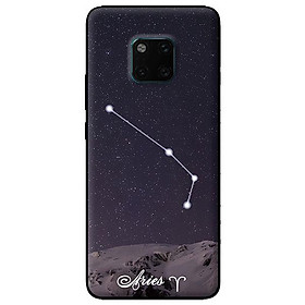 Ốp in cho Huawei Mate 20 Pro Cung Hoàng Đạo - Aries - Hàng chính hãng