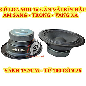 Mua CỦ LOA MID TRỢ LỜI CHO CÁC BASS 25 30 40 - LOA TRUNG 16 KÍN HẬU - LOA TRUNG KÍN HẬU