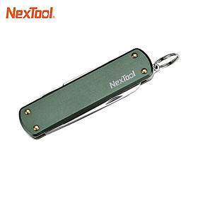 NEXTOOL 4-In-1 Multifunctional Tools Folding Blade Knife Scissors Screwdriver Nail File Outdoor Camping Hiking Cycling