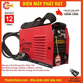 Mua Máy hàn điện tử SASUKE ZX7-200E Công Nghệ Inverter IGBT-Hàn Que 2.5 liên tục-Bảo hành 12 tháng-Công nghệ Nhật Bản