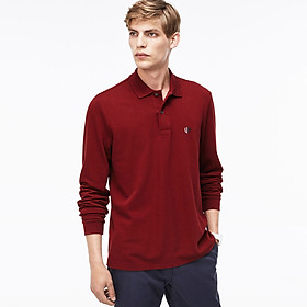 Áo thun POLO THÊU form ôm tay dài, 4 màu, 3 size, tay dài, logo THÊU, vải 100% cotton siêu mềm mại, co giãn