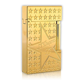 Mua Vỏ Hột Quẹt Bật Lửa Gas Upon Màu Vàng Hình Ngôi Sao D85 Dòng 2 Line Tiếng Kêu Hay Cầm Chắc Tay - Dùng Gas Đá