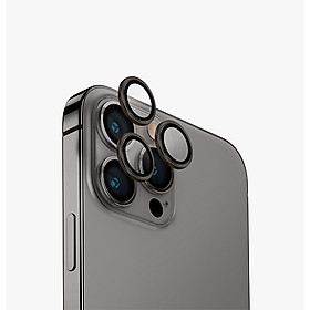 Kính UNIQ Optix Camera Lens Dành Cho iPhone 15 Pro bảo vệ ống kính khỏi bụi, trầy xước, dấu tay Hàng Nhập Khẩu