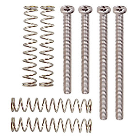 Screws  with Springs for Electric Bass