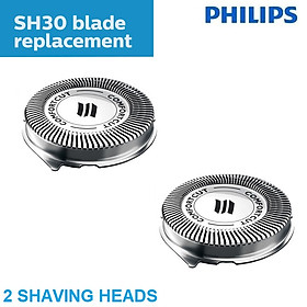 Bộ 2 lưỡi dao cạo râu philips sh30, dùng cho serial 1000, 2000 và 3000 - hàng nhập khẩu