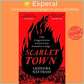 Sách - Scarlet Town by Leonora Nattrass (UK edition, hardcover)
