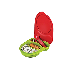 Bộ Hộp Cơm Tupperware Kiddo Circus Kèm Muỗng Nĩa