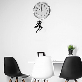 Sticker Kim Loại Nam Châm Trăng Trí 3D Hình Wonman Hero