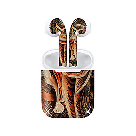 Mua Miếng dán skin chống bẩn cho tai nghe AirPods in hình Xích Hổ Thần Vương - lsm056 (bản không dây 1 và 2