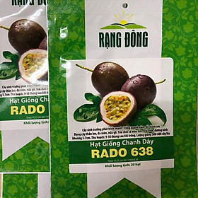 Hạt Giống Chanh Dây Rạng Đông 0.2gram