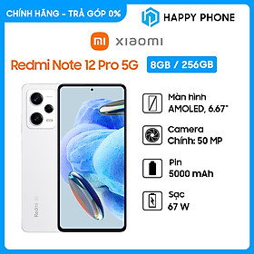 Điện thoại Xiaomi Redmi Note 12 Pro 5G (8GB/256GB) - Hàng chính hãng