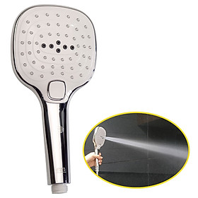 Mua Tay sen cao cấp 5 chế độ chảy chất liệu nhựa ABS mạ Chrome Eurolife EL-H122