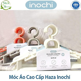 Móc Treo Quần Áo, Móc Treo Đa Năng Hara, Bộ Sưu Tập Móc Quần Áo Người Lớn Nhựa Cao Cấp Inochi