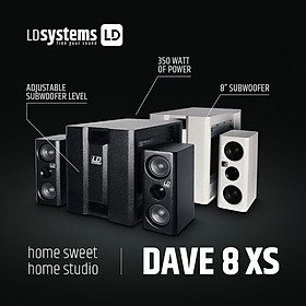 Mua Dàn Karaoke 02 loa full liền công suất kèm Loa siêu trầm 8 inch công suất lên tới 1400W - Hàng Chính Hãng LD Systems Germany