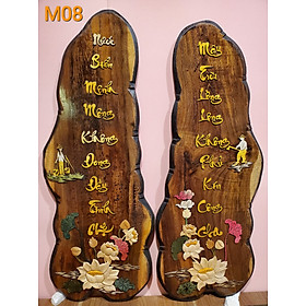 Mua TRANH GỖ NGHỆ THUẬT THƯ PHÁP CHỮ CHA MẸ