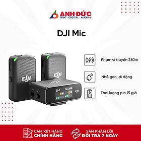 Mua Micro không dây DJI MIC Wireless (TX + TX + RX) - Hàng Chính Hãng