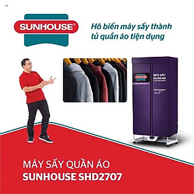 Mua Tủ sấy quần áo Sunhouse SHD2707