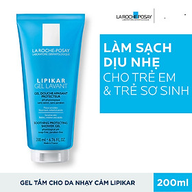 Gel Tắm La Roche Posay Làm Sạch Làm Dịu Và Bảo Vệ Da Nhạy Cảm Lipikar Shower Gel 200ml