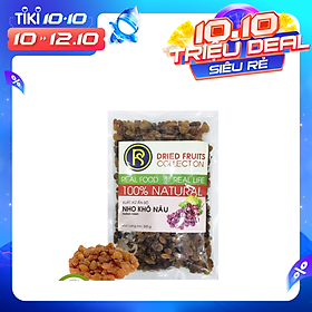 Túi Nho Khô Nâu REAL FOOD STORE Nhiều lựa chọn