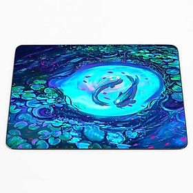 Mua Miếng lót chuột mẫu Song Ngư Ao Sen (20x24cm)