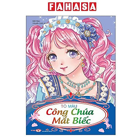 Sách - Tô Màu Công Chúa Mắt Biếc