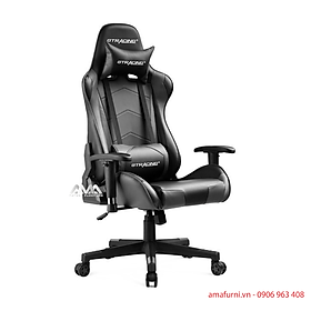 Mua Ghế Game Gaming Chân Xoay Dành Cho Game Thủ AMA-GT-RACING-BLACK