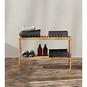 Mua Kệ gỗ để giày đa năng Hàn Quốc trang trí nhà cửa 2 tầng 800- Shoes rack