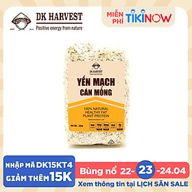 Yến Mạch Cán Mỏng DK Harvest - Túi 250g, 500g, 1kg, 4.5kg
