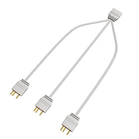 ARGB Splitter 5V 3Pin 1 to three/4 Connector Power Cable for PC Desktop Computer