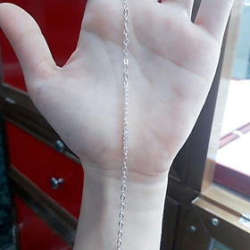 Lắc tay bạc đính đá cao cấp YN JEWELRY