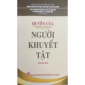 Quyền của người khuyết tật (Sách tham khảo)