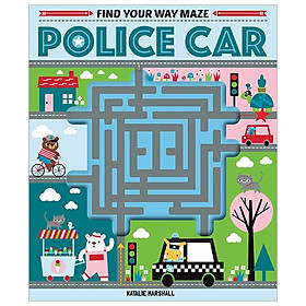 [Download Sách] Find Your Way Maze Police Car