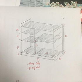 Mua Kệ để lò vi sóng( thay đổi kthc)