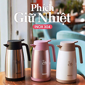 Mua Bình giữ nhiệt pha trà Inox 304 B11 dung tích 1000ml bảo hành 12 tháng