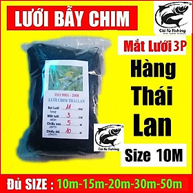 Mua Lưới Bẫy Chim - Lưới Bẫy Chim 10 15 20 30 50m - Mắt Lưới 3 Phân