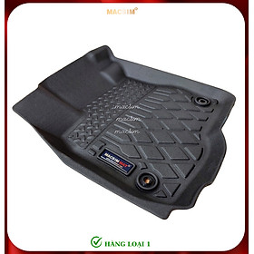 Thảm lót sàn xe ô tô Honda CRV 2023+( 3 hàng ghế sd ) Nhãn hiệu Macsim chất liệu nhựa TPE cao cấp màu đen