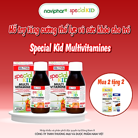TPBVSK Special kid Multivitamin - Siro Bổ sung vitamin và khoáng chất - Hỗ trợ nâng cao sức khỏe, tăng cường sức đề kháng (125ml) [Siro - Nhập khẩu Pháp]