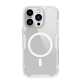 Ốp Lưng cho iPhone 14 Pro Max Nillkin Nature TPU Pro Magnetic Case - Hàng Nhập Khẩu