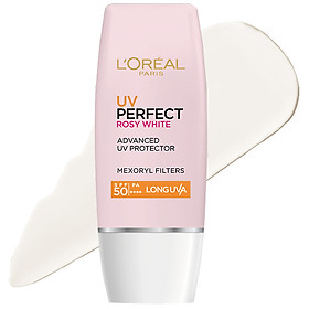 Kem Chống Nắng Sáng Hồng Da Bảo Vệ 12h L'oreal SPF50/PA+++ UVP (30ml)
