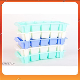 Mua COMBO 45k/ 5 KHAY ĐÁ 5V NHỰA DẺO SONG LONG (Gia dụng tiện ích 102)