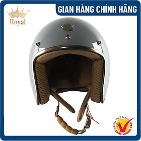 Nón bảo hiểm 34 cao cấp Royal M20C Thời trang, Cá tính, Bảo hành chính hãng 12 tháng - Chuột Bóng - XL