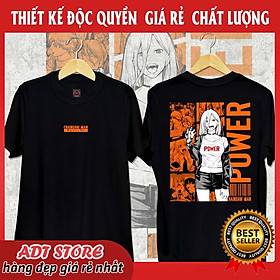 SALE SỐCÁo Phông Áo Thun Chainsaw Man - Power Anime Đẹp Giá Rẻ