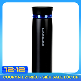 Bình Giữ Nhiệt Lock&Lock Feather Light LHC4131BKR (450ml)