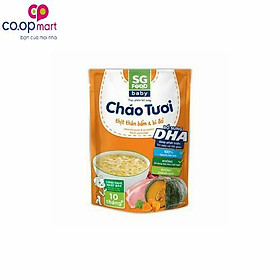 Cháo tươi SGF 10tháng thịt bí đỏ 240g-3385909