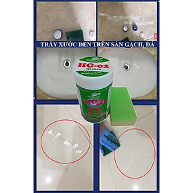 Bột tẩy trầy xước ố cháy axit trên sàn đá, gạch  HG-02  Stain Remover 350gr