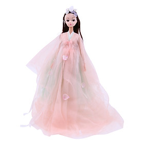 Búp Bê Tóc Dài Đan Như - Hồng