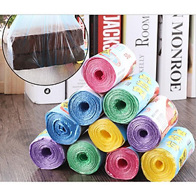 Mua Túi rác để bàn siêu dai dành cho hộ gia đình kích thước 50x45cm cuộn gồm 15 túi