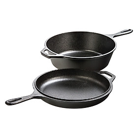 Mua Bộ Chảo Gang Lodge Sâu Lòng Lodge 25.4cm (2.8L) & Chảo Gang Lodge 24.4cm