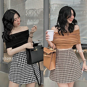 Khám phá 82 áo trễ vai phối chân váy siêu hot  cdgdbentreeduvn