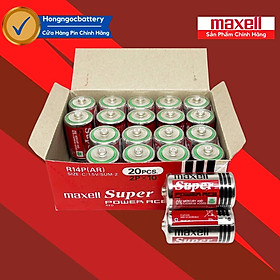 Mua Hộp 20 Viên Pin Trung 1 5V MAXELL Siêu Bền ( Pin R14 1 5V ) - Hàng chính hãng